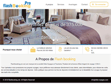 Tablet Screenshot of flashbooking.net